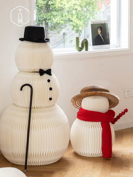 SHIBA Isolde Festive Nordic Outdoor Snowman Decoration from SHIBA