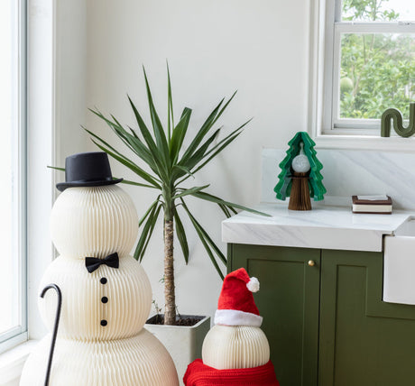 SHIBA Isolde Festive Nordic Outdoor Snowman Decoration from SHIBA