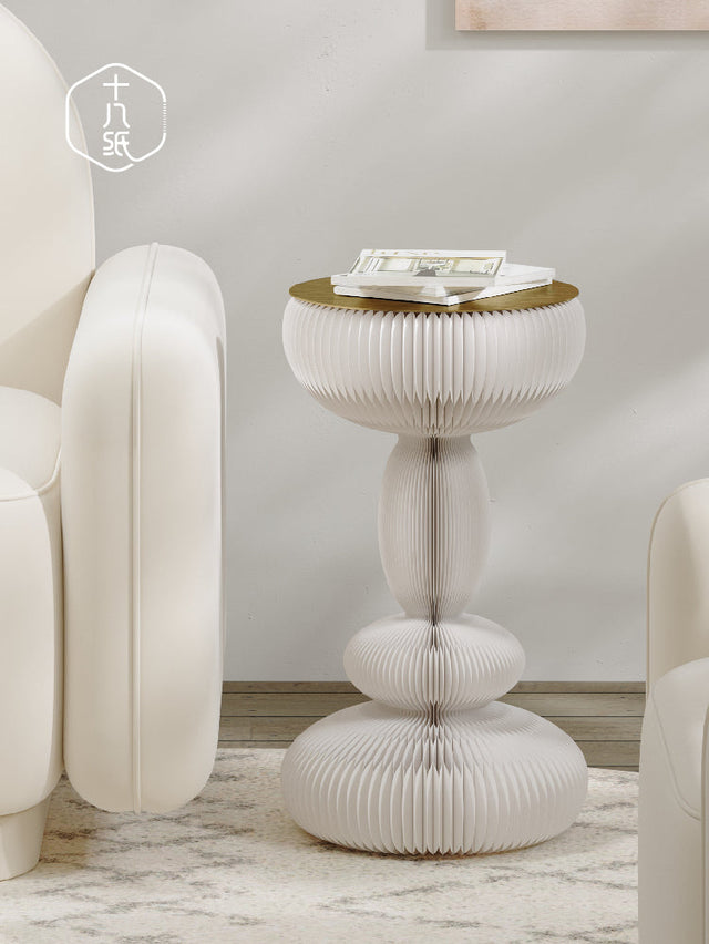 SHIBA Izumi Elegant Round Coffee Table from SHIBA