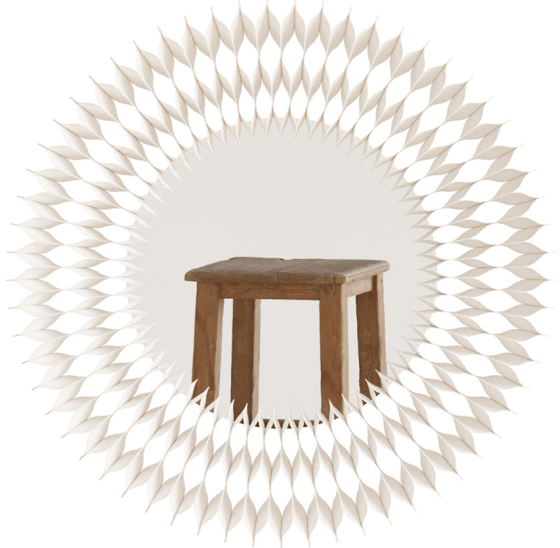SHIBA Juniper Elegant Decorative Mirror Bathroom Table from SHIBA