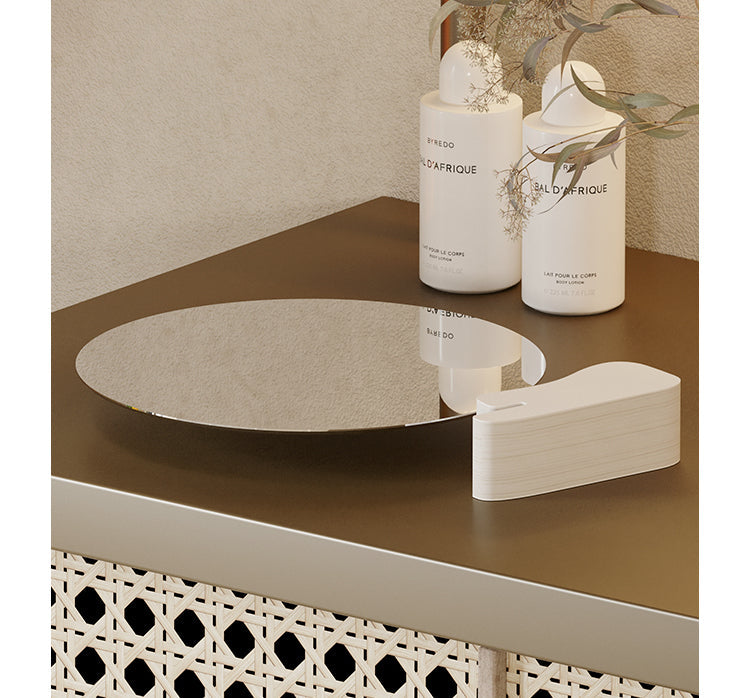 SHIBA Juniper Elegant Decorative Mirror Bathroom Table from SHIBA