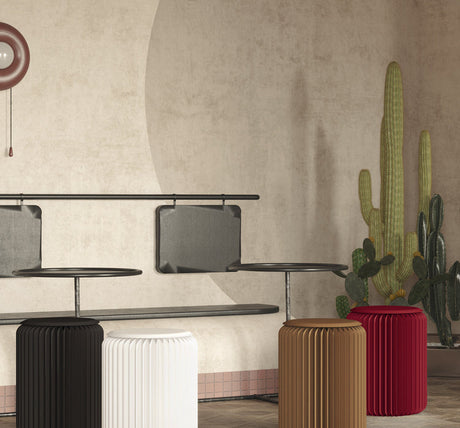 SHIBA Kintaro Modern Folding Paper Stool from SHIBA