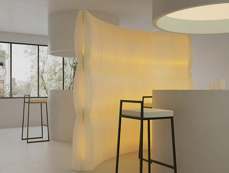 SHIBA Kyushu Elegant Lighting Folding Partition Decor from SHIBA