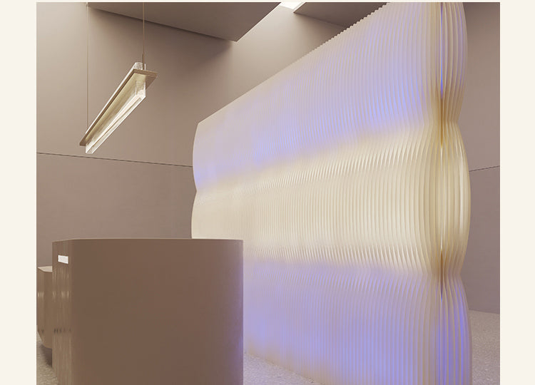 SHIBA Kyushu Elegant Lighting Folding Partition Decor from SHIBA