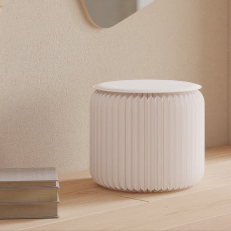 SHIBA Makoto Stylish Compact Round Stool from SHIBA