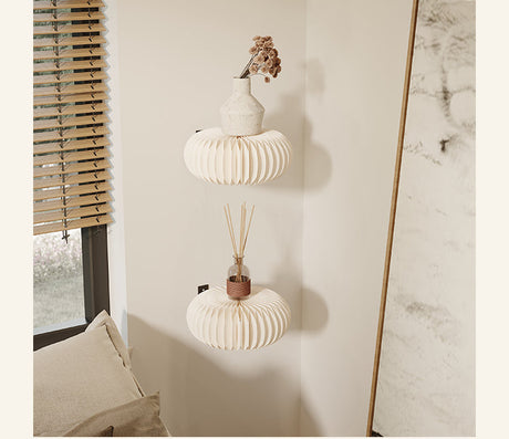 SHIBA Montpelier Elegant Wall-Mounted Shelf Panel Set from SHIBA