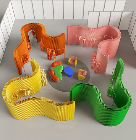 SHIBA Takamatsu Soft Partition Folding Background Wall from SHIBA