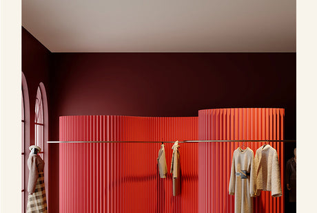 SHIBA Takamatsu Soft Partition Folding Background Wall from SHIBA