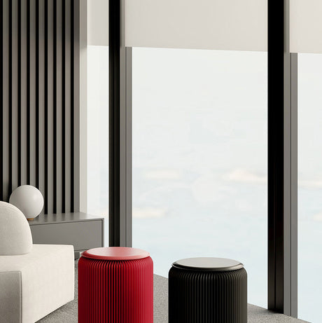 SHIBA Yoshio Creative Folding Round Stool, Double-Layer Wide Design from SHIBA