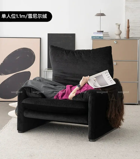 SOOGOOD Callidora Luxe Cowhide Leather Sofa from SOOGOOD