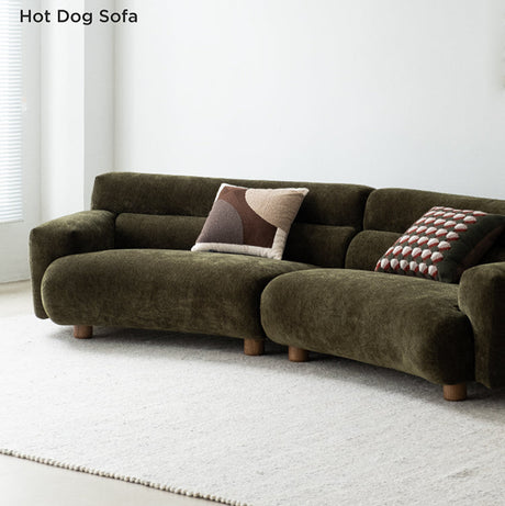 SOOGOOD Cedric Artful Scandinavian Crooked Cloth Sofa from SOOGOOD