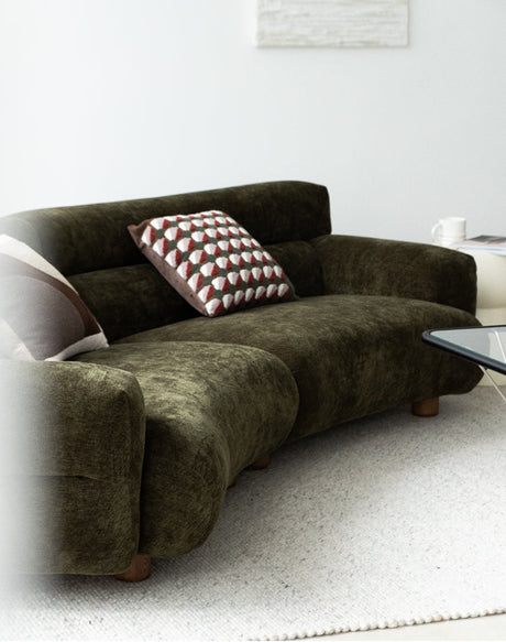 SOOGOOD Cedric Artful Scandinavian Crooked Cloth Sofa from SOOGOOD
