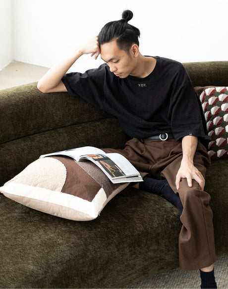 SOOGOOD Cedric Artful Scandinavian Crooked Cloth Sofa from SOOGOOD