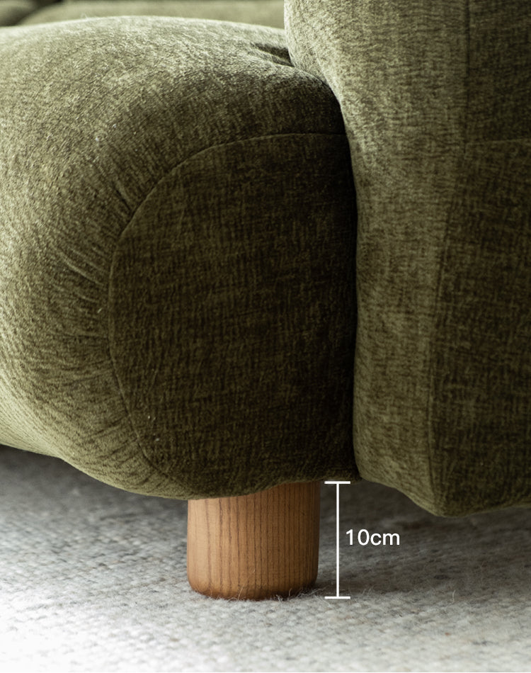 SOOGOOD Cedric Artful Scandinavian Crooked Cloth Sofa from SOOGOOD