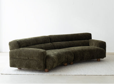 SOOGOOD Cedric Artful Scandinavian Crooked Cloth Sofa from SOOGOOD