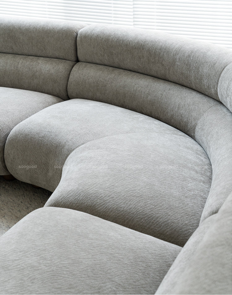 SOOGOOD Cedric Artful Scandinavian Crooked Cloth Sofa from SOOGOOD