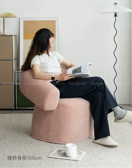 SOOGOOD Elowen Chic Vintage Fabric Sofa Chair from SOOGOOD