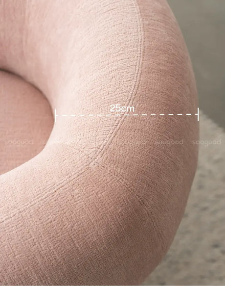 SOOGOOD Elowen Chic Vintage Fabric Sofa Chair from SOOGOOD