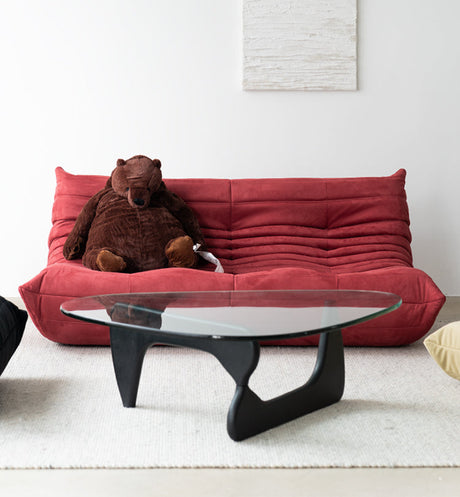 SOOGOOD Elowen Cozy Retro Fabric Sofa Caterpillar Design from SOOGOOD