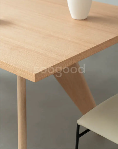 SOOGOOD Elowen Rustic Solid Wood Dining Table from SOOGOOD