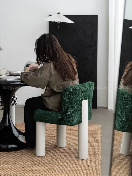 SOOGOOD Elowen Scandinavian Design Wool Dining Chair from SOOGOOD