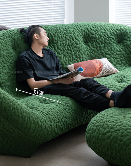 SOOGOOD Elowen Stylish Minimalist Crooked Retro Sofa from SOOGOOD