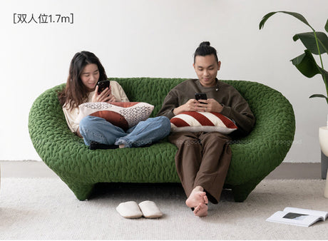 SOOGOOD Elowen Stylish Minimalist Crooked Retro Sofa from SOOGOOD