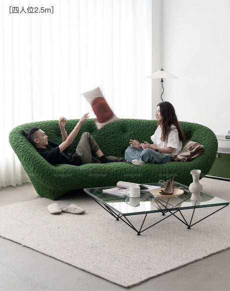 SOOGOOD Elowen Stylish Minimalist Crooked Retro Sofa from SOOGOOD