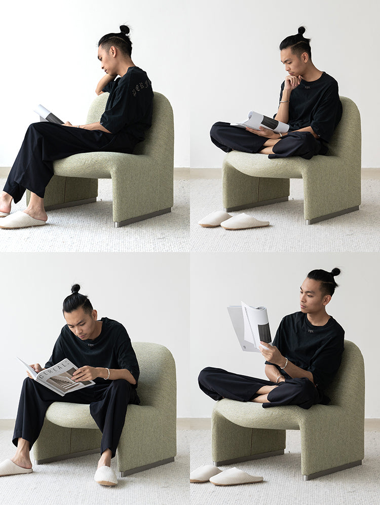SOOGOOD Isadora Stylish Scandinavian Retro Sofa for Leisure from SOOGOOD