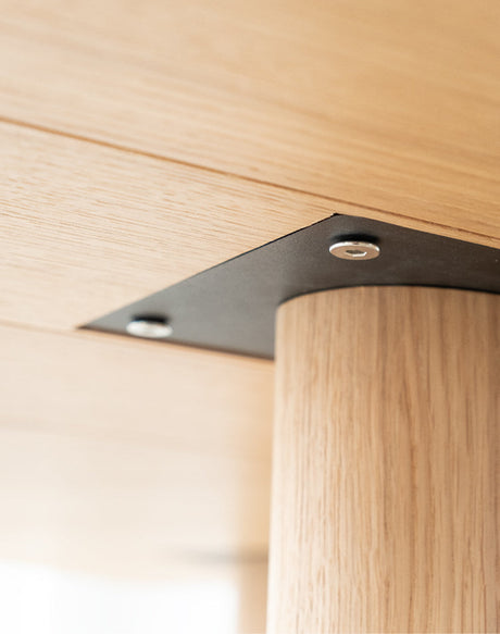 SOOGOOD Juniper Modern Solid Wood Conference Desk from SOOGOOD