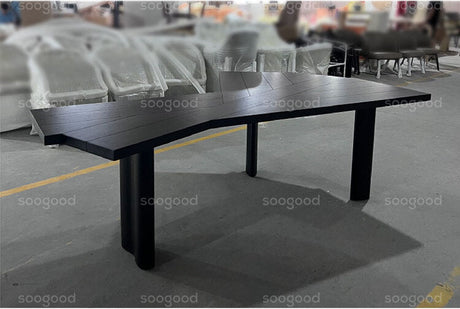SOOGOOD Juniper Modern Solid Wood Conference Desk from SOOGOOD
