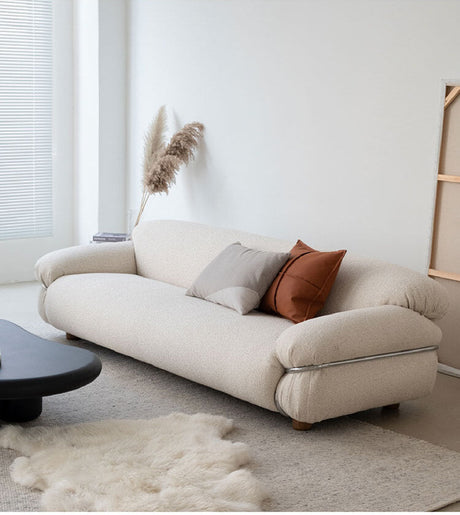 SOOGOOD Juniper Stylish Steel Rim Designer Sofa - Bauhaus Inspired from SOOGOOD