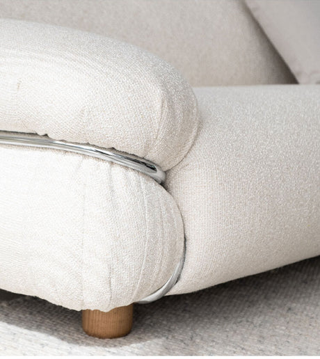 SOOGOOD Juniper Stylish Steel Rim Designer Sofa - Bauhaus Inspired from SOOGOOD
