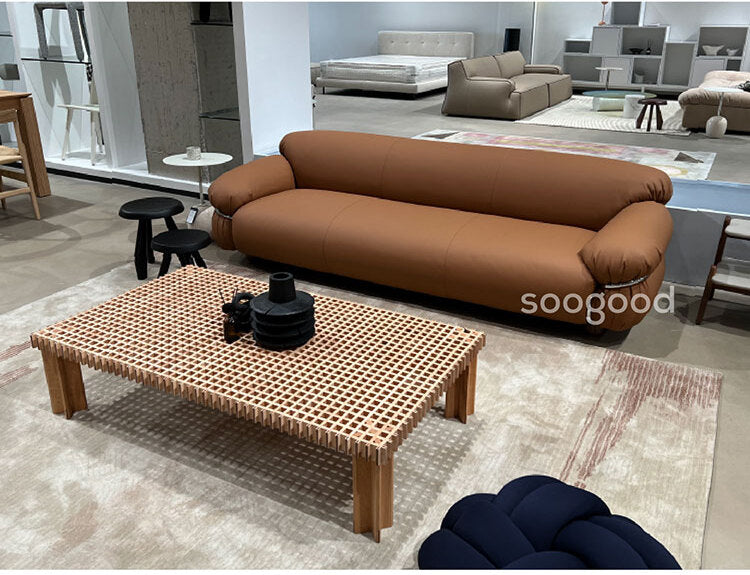 SOOGOOD Juniper Stylish Steel Rim Designer Sofa - Bauhaus Inspired from SOOGOOD