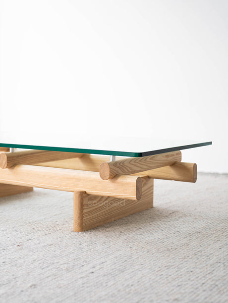 SOOGOOD Kaori Elegant Nordic Solid Wood Coffee Table from SOOGOOD