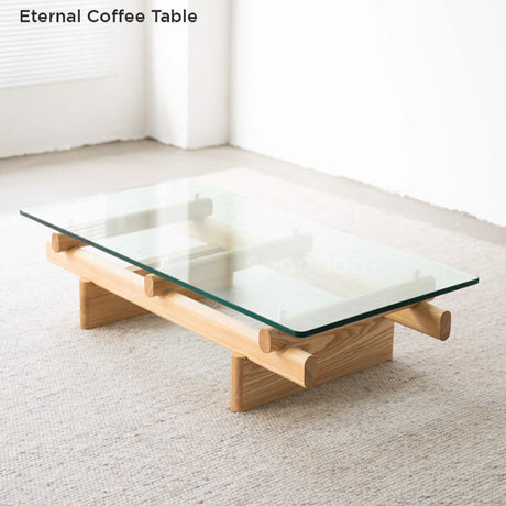 SOOGOOD Kaori Elegant Nordic Solid Wood Coffee Table from SOOGOOD