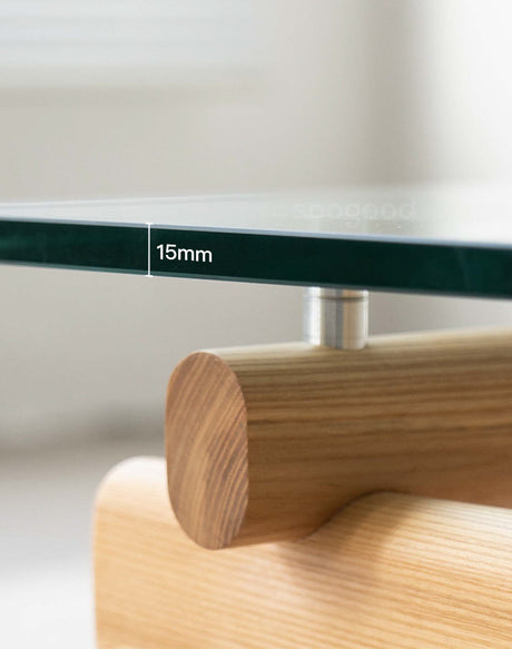 SOOGOOD Kaori Elegant Nordic Solid Wood Coffee Table from SOOGOOD
