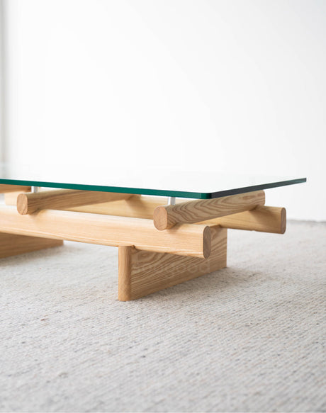 SOOGOOD Kaori Elegant Nordic Solid Wood Coffee Table from SOOGOOD