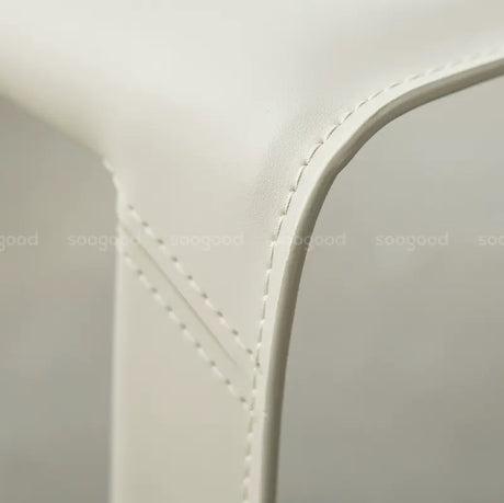 SOOGOOD Leontios Elegant Italian Leather Dining Chair from SOOGOOD