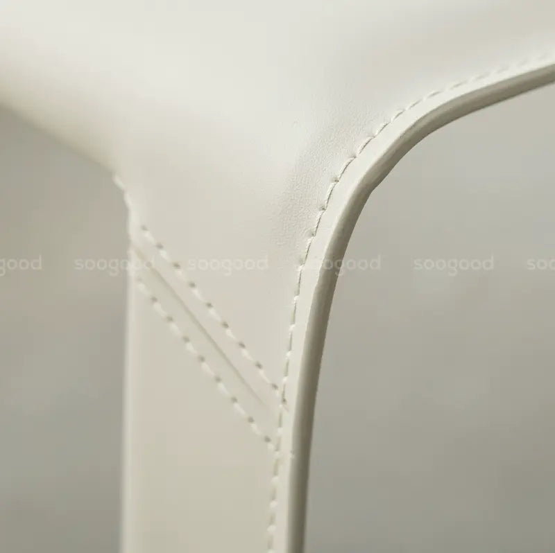 SOOGOOD Leontios Elegant Italian Leather Dining Chair from SOOGOOD