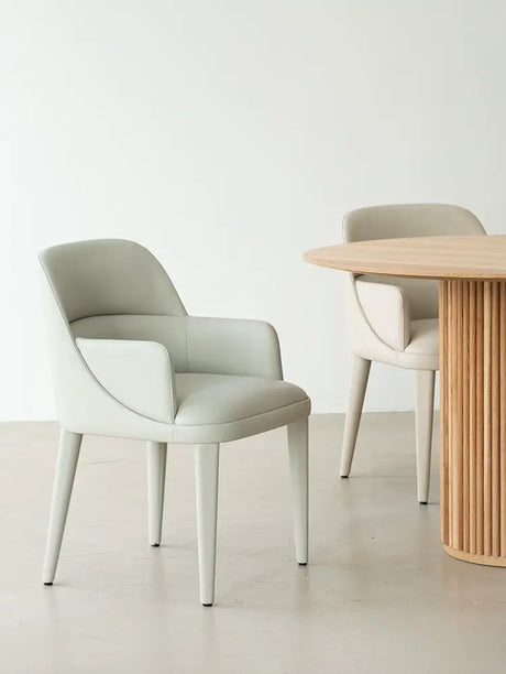 SOOGOOD Lirabia Sleek Italian Fabric Dining Chair from SOOGOOD
