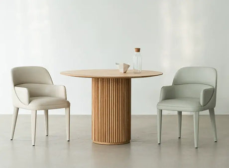 SOOGOOD Lirabia Sleek Italian Fabric Dining Chair from SOOGOOD