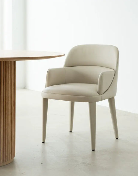 SOOGOOD Lirabia Sleek Italian Fabric Dining Chair from SOOGOOD