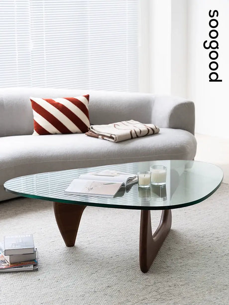 SOOGOOD Malmo Rustic Modern Solid Wood Coffee Table from SOOGOOD