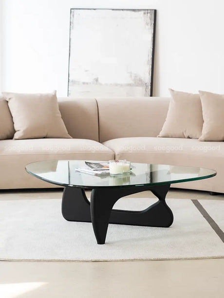 SOOGOOD Malmo Rustic Modern Solid Wood Coffee Table from SOOGOOD
