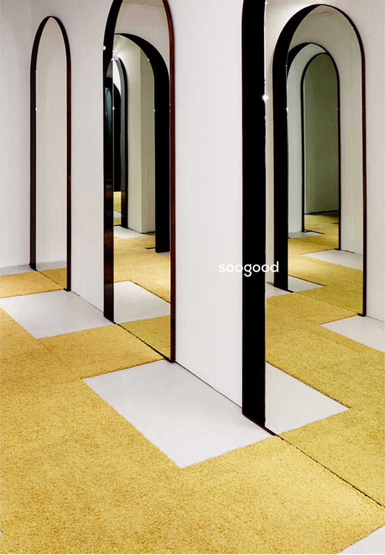 SOOGOOD Norrköping Elegant Minimalist Wall Hanging Mirror from SOOGOOD