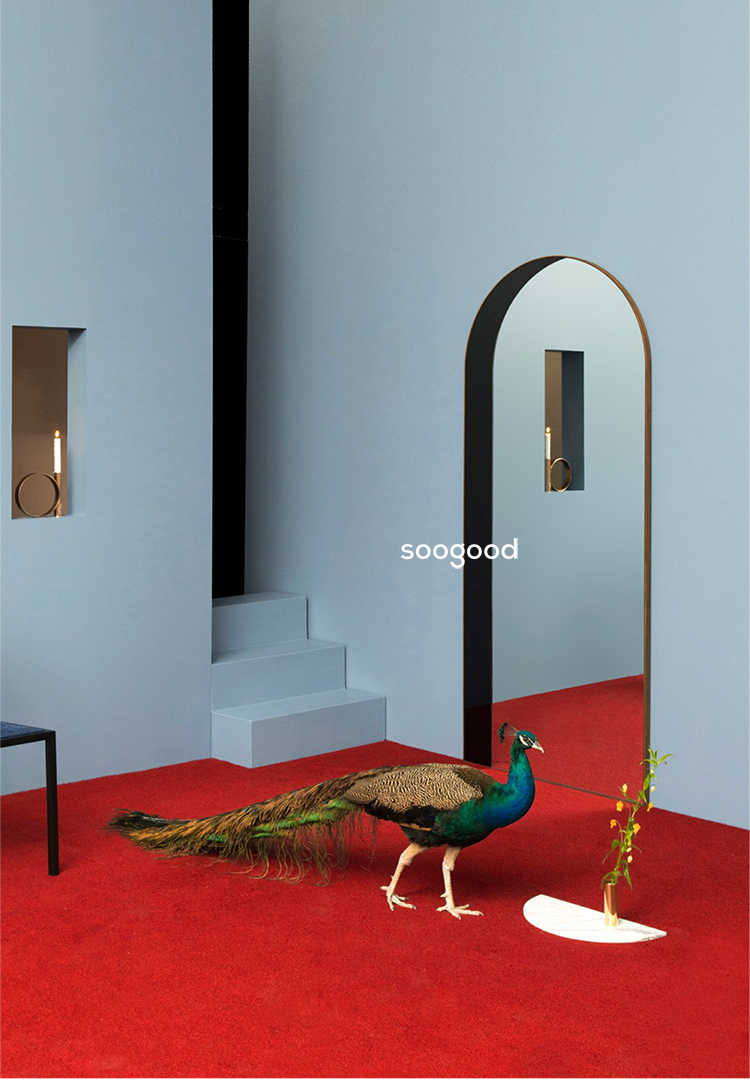 SOOGOOD Norrköping Elegant Minimalist Wall Hanging Mirror from SOOGOOD