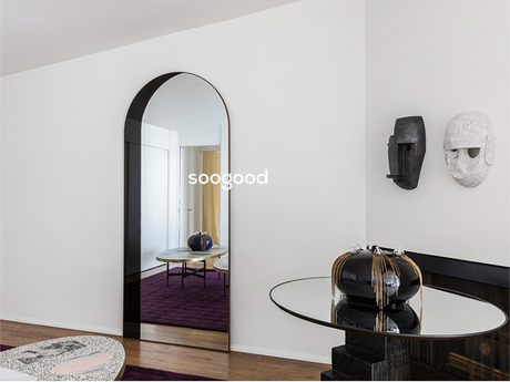 SOOGOOD Norrköping Elegant Minimalist Wall Hanging Mirror from SOOGOOD