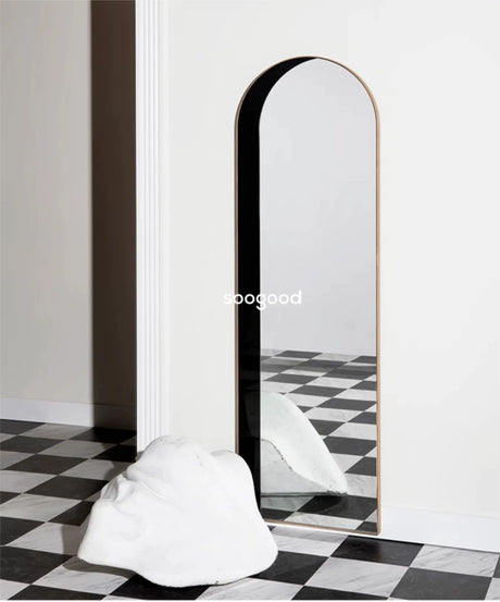 SOOGOOD Norrköping Elegant Minimalist Wall Hanging Mirror from SOOGOOD