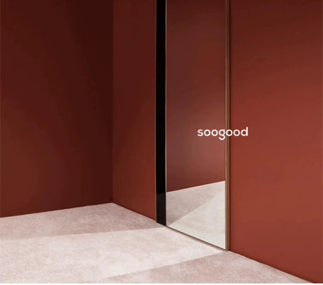 SOOGOOD Norrköping Elegant Minimalist Wall Hanging Mirror from SOOGOOD